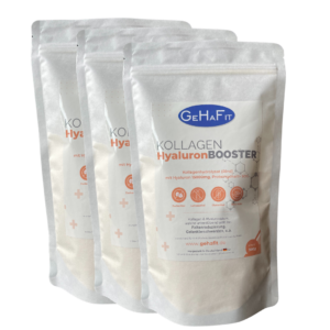 3x GeHaFit Kollagen Hyaluron Booster